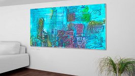 Art print on 380g polycotton canvas
