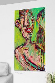 Next train in 3 minutes 10 Art print on 380g polycotton canvas