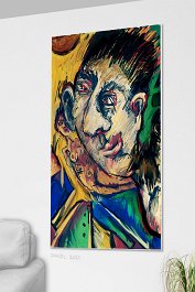 Next train in 3 minutes 12 Art print on 380g polycotton canvas