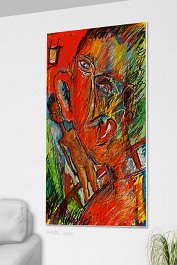 Next train in 3 minutes 13 Art print on 380g polycotton canvas