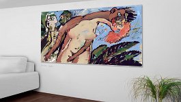 Next train in 3 minutes 6 Art print on 380g polycotton canvas