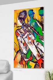 Next train in 3 minutes 8 Art print on 380g polycotton canvas