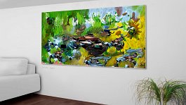 Art print on 380g polycotton canvas