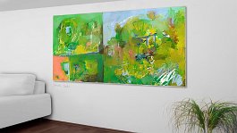 Art print on 380g polycotton canvas