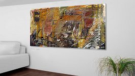 Art print on 380g polycotton canvas