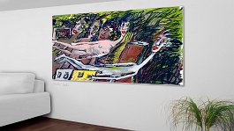Day after day 2 Art print on 380g polycotton canvas