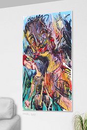 Day after day 4 Art print on 380g polycotton canvas