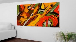 Day after day 6 Art print on 380g polycotton canvas