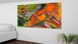 Day after day 7 Art print on 380g polycotton canvas