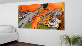 Day after day 8 Art print on 380g polycotton canvas