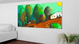 CAPTCHA_1 10 Art print on 380g polycotton canvas