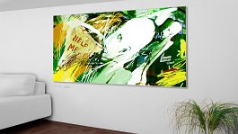 Deposits of the past 10 Art print on 380g polycotton canvas
