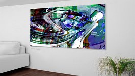 Deposits of the past 9 Art print on 380g polycotton canvas