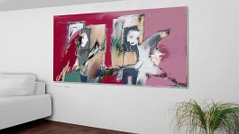 Fast Mutations 1 Art print on 380g polycotton canvas