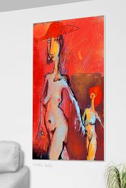 CAPTCHA_B3 1 Art print on 380g polycotton canvas
