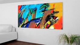 CAPTCHA_BP3 2 Art print on 380g polycotton canvas