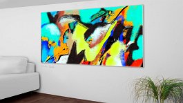 CAPTCHA_BP3 3 Art print on 380g polycotton canvas