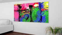 CAPTCHA_BP3 4 Art print on 380g polycotton canvas