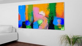 CAPTCHA_BP3 5 Art print on 380g polycotton canvas