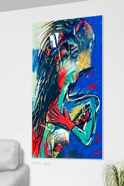give away 6 Art print on 380g polycotton canvas