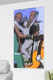 let us talk about doing it 1 Art print on 380g polycotton canvas