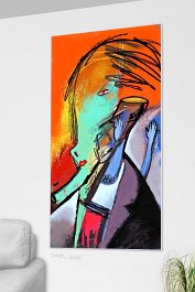let us talk about doing it 4 Art print on 380g polycotton canvas