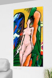 let us talk about doing it 7 Art print on 380g polycotton canvas