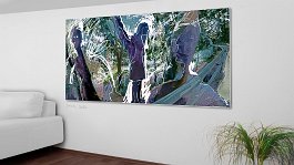 magic forest1 Art print on 380g polycotton canvas