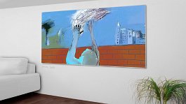 Art print on 380g polycotton canvas