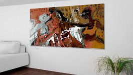 Art print on 380g polycotton canvas