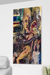 Art print on 380g polycotton canvas