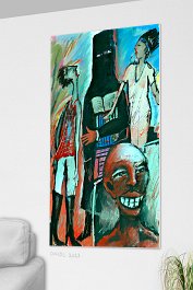 Part no. 4 Art print on 380g polycotton canvas