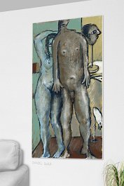 Part no. 1 Art print on 380g polycotton canvas
