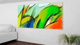 Part no. 5 Art print on 380g polycotton canvas