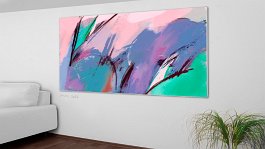Part no.6 Art print on 380g polycotton canvas