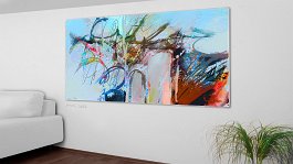 Part no. 10 Art print on 380g polycotton canvas