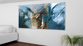 Part no. 1 Art print on 380g polycotton canvas