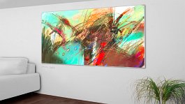 Part no. 3 Art print on 380g polycotton canvas