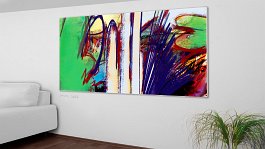 Part no. 5 Art print on 380g polycotton canvas