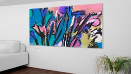 Part no. 6 Art print on 380g polycotton canvas