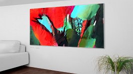 Part no. 7 Art print on 380g polycotton canvas