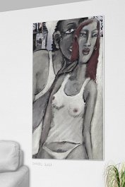 Part no. 3 Art print on 380g polycotton canvas