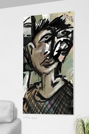 uns_erkennt_man_nicht_2_3_print Art print on 380g polycotton canvas