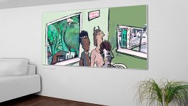 MAD 2_3_print Art print on 380g polycotton canvas