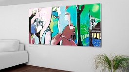 MAD 2_7_print Art print on 380g polycotton canvas