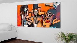 schattenspiel_print Art print on 380g polycotton canvas
