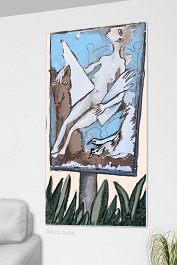 seehofer_print Art print on 380g polycotton canvas