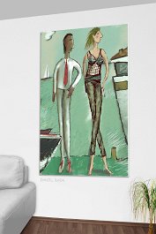 Variation no. 19 Art print on 380g polycotton canvas
