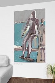 Variation no. 14 Art print on 380g polycotton canvas