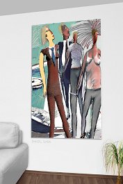 Variation no. 12 Art print on 380g polycotton canvas